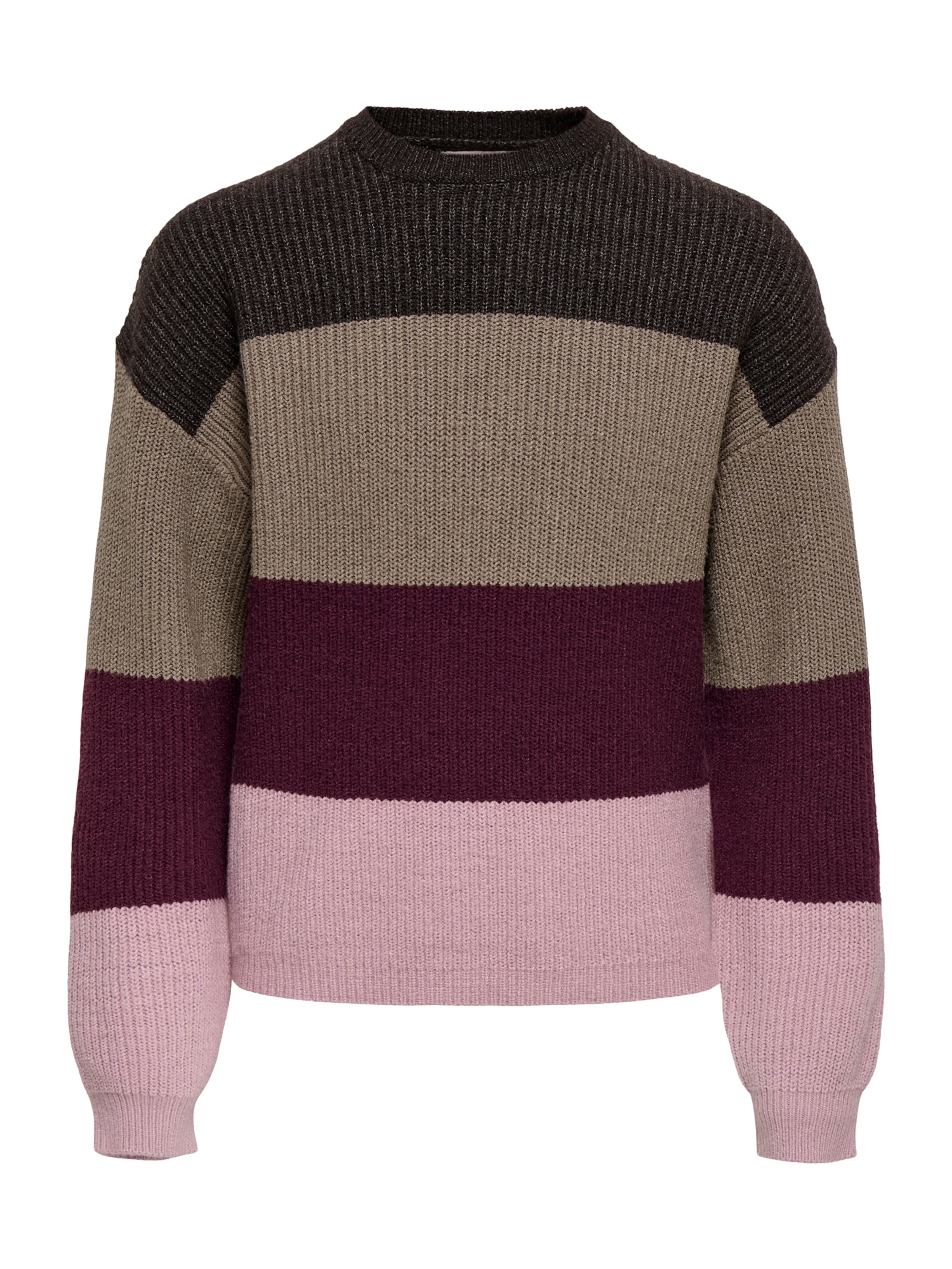 Pull-over 'KONSANDY' ONLY GIRLS en violet : devant