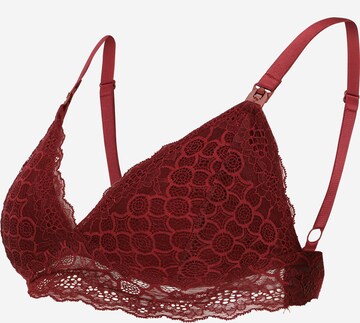 MAMALICIOUS Nursing Bra 'Sidsel' in Red: front