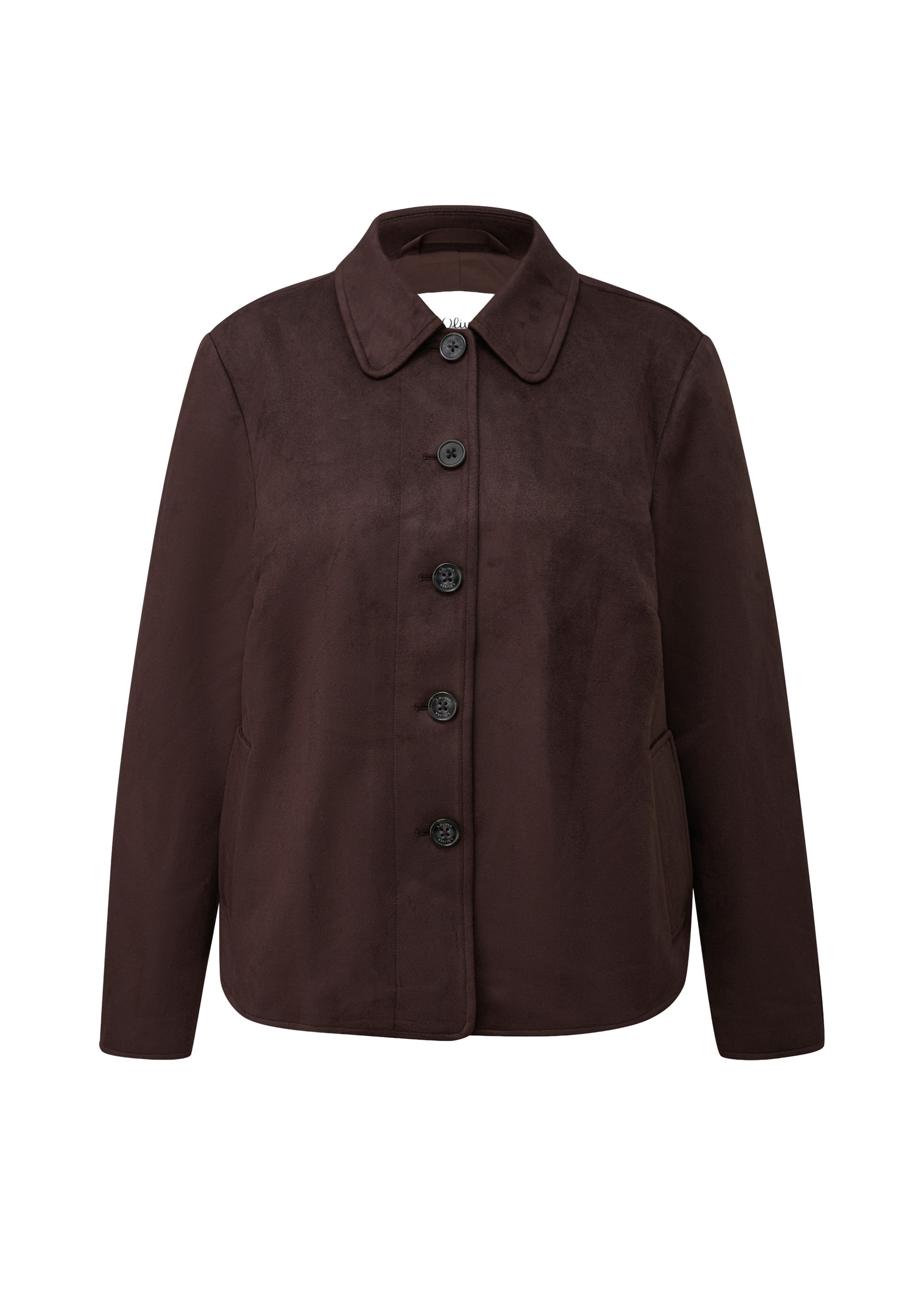 s.Oliver Jacke in Braun: Vorderseite