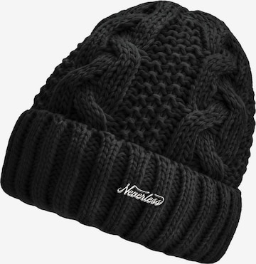Neverless Beanie 'Model 36937' in Black: front