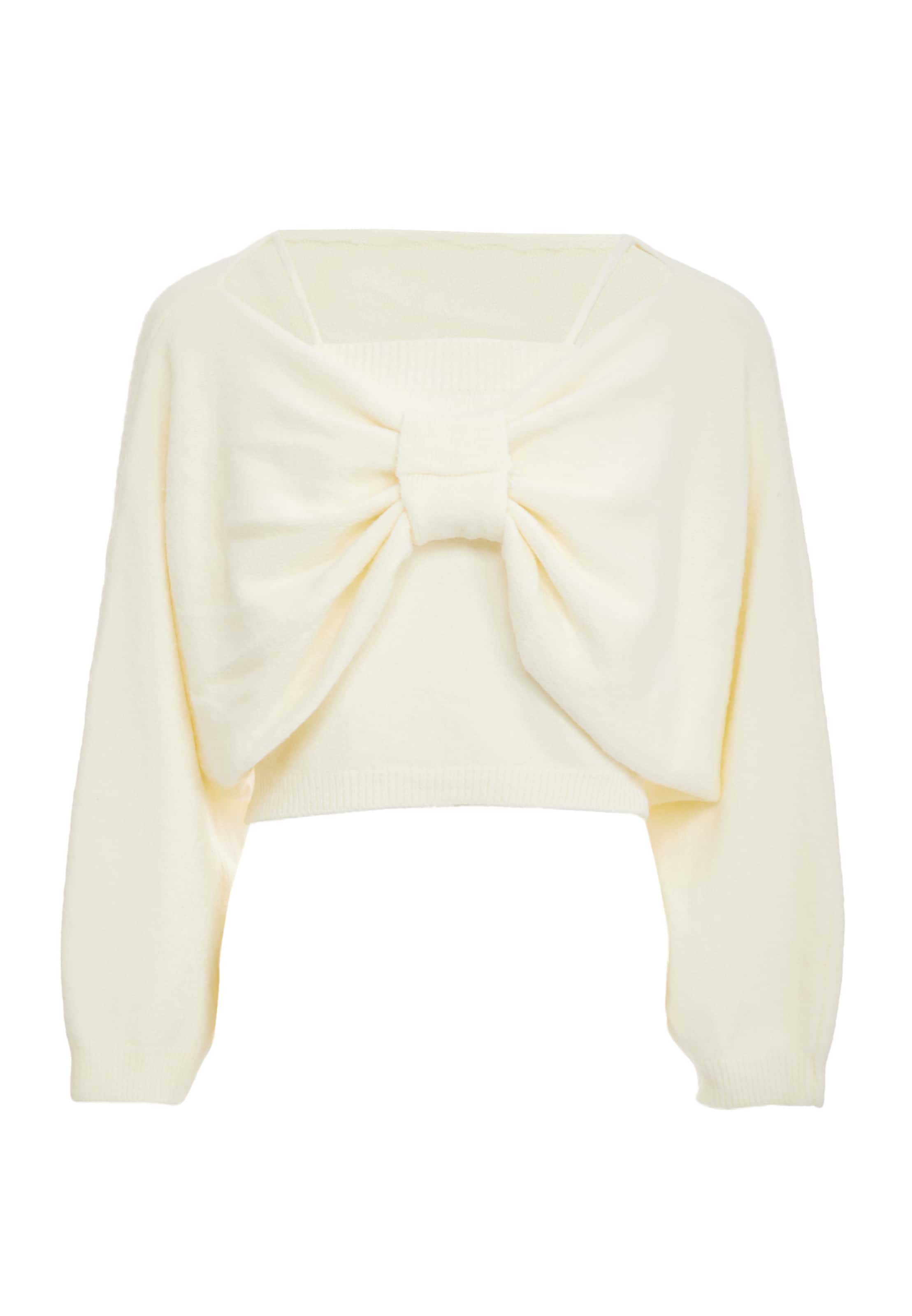 NALLY Trui in Wit: voorkant