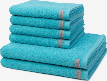 ROSS Towel 'Smart' in Blue: front