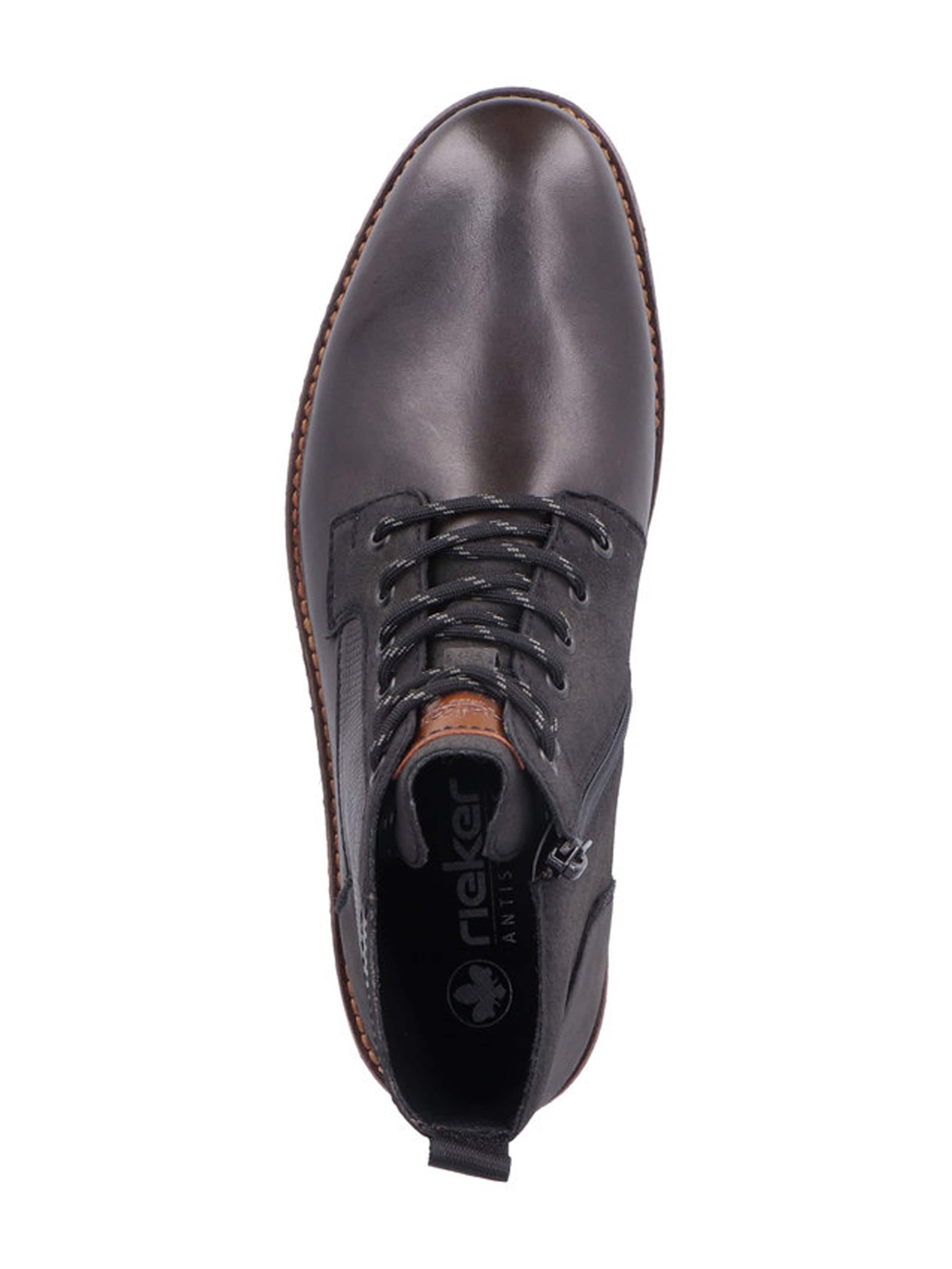 Bottines à lacets Rieker en gris