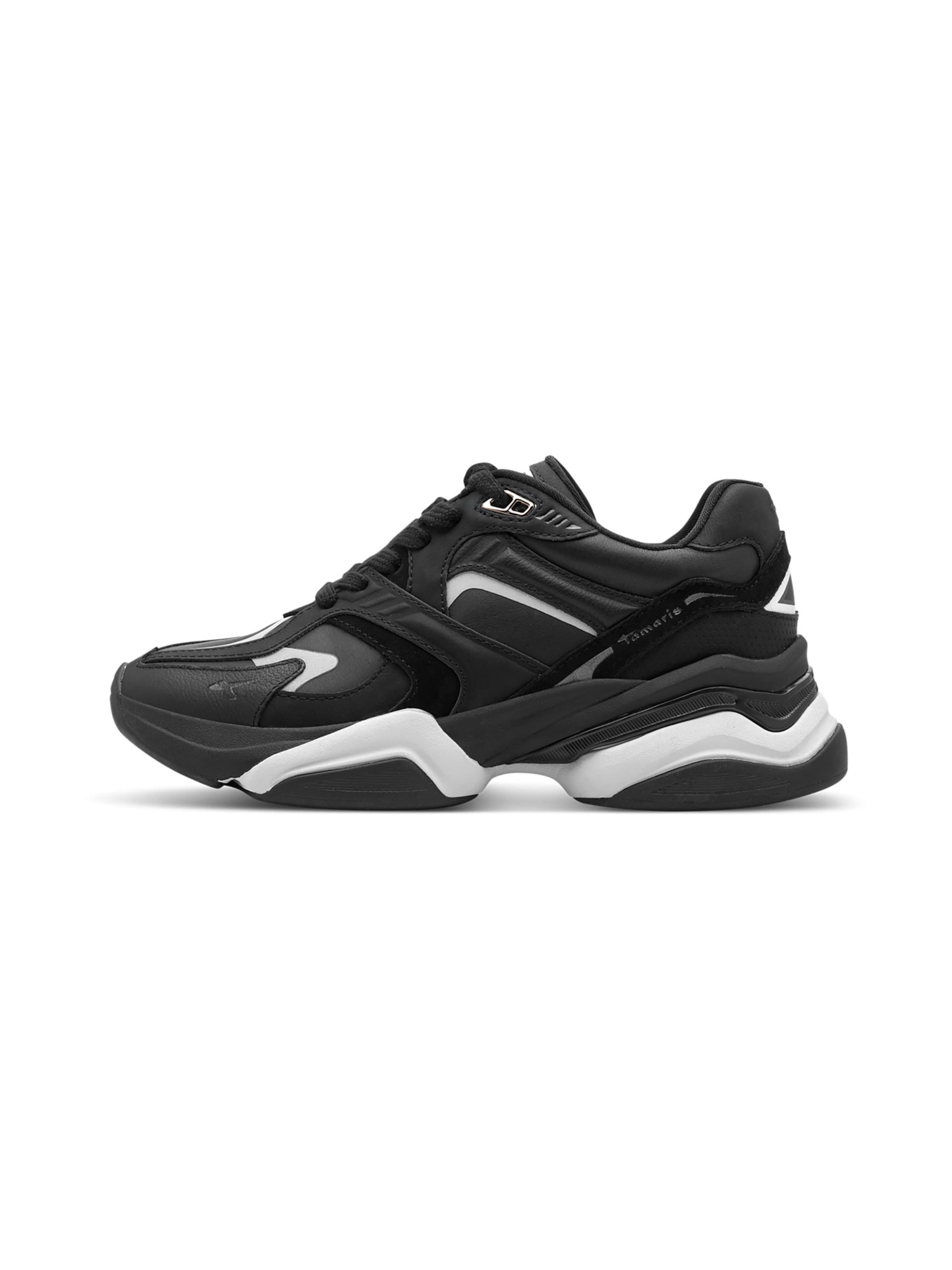 Baskets basses Tamaris en noir