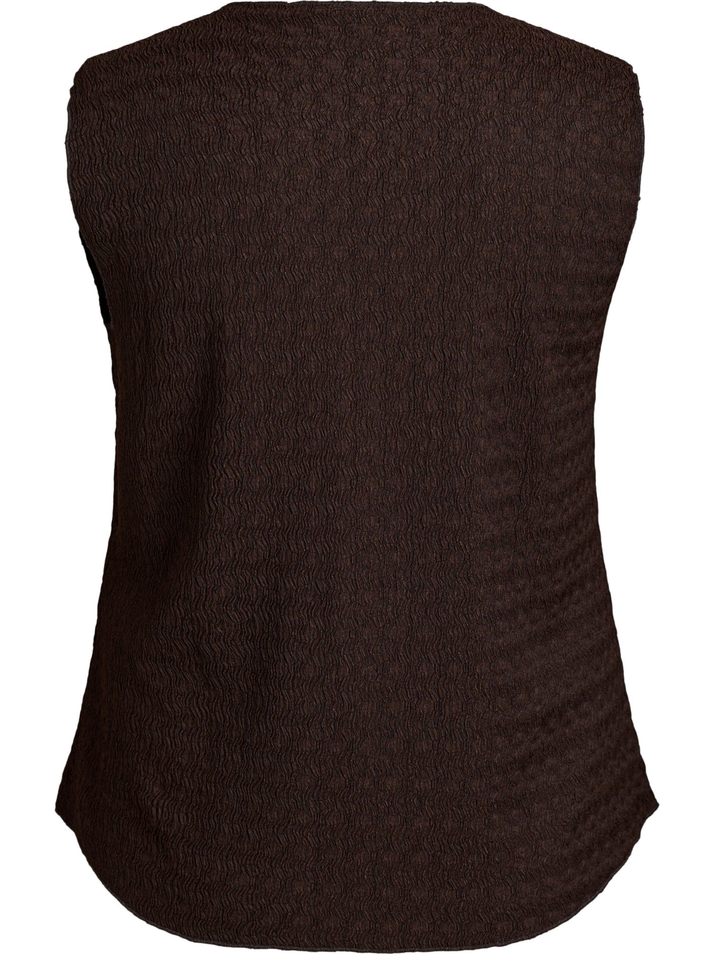 Zizzi Жилетка 'Talia' в Коричневый