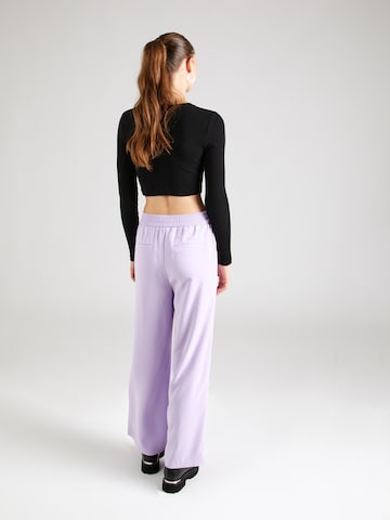Marks & Spencer Široke hlačnice Hlače | vijolična barva