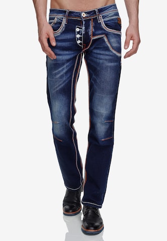 Rusty Neal Regular Jeans 'RUBEN' in Blauw: voorkant