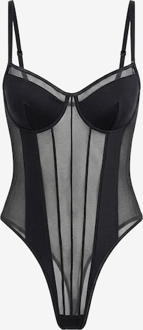 Body modelant 'Lingerie Body Mila' Shapetape en noir : devant