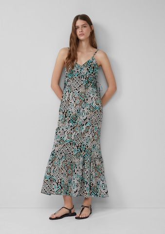 s.Oliver Summer dress in Black: front
