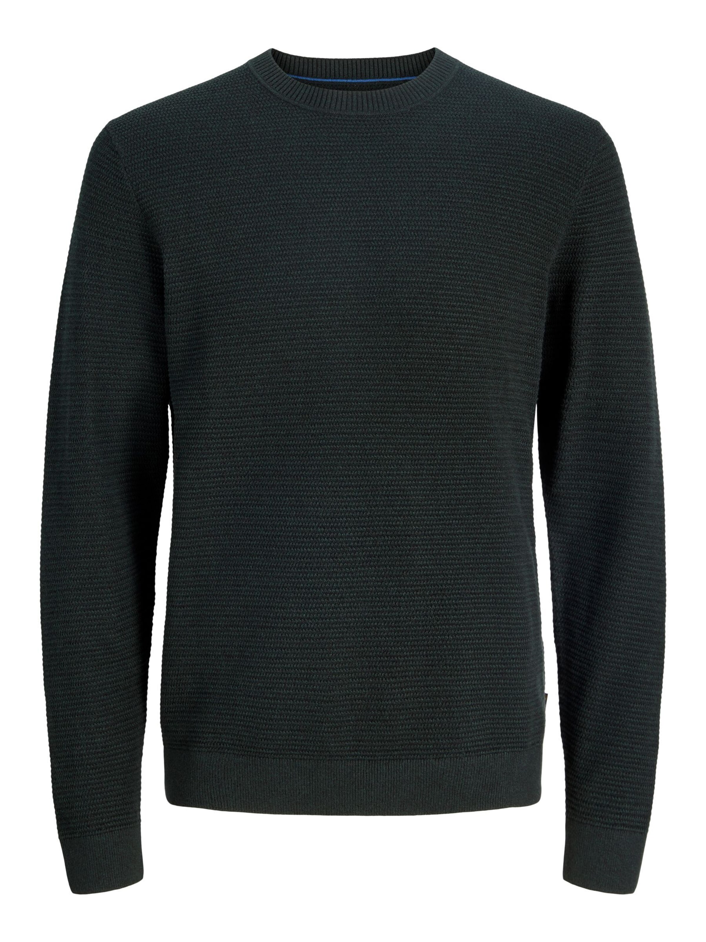JACK & JONES Sweater in Green: front