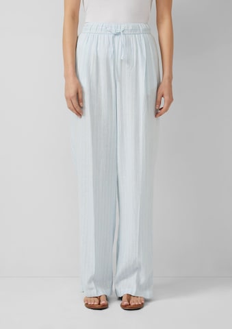 s.Oliver Loosefit Hose in Blau: Vorderseite