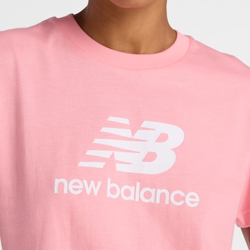 new balance T-Shirt 'Essentials' in Pink
