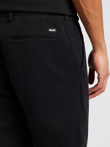 BOSS - Slimfit Pantalón 'Kaito1' en negro