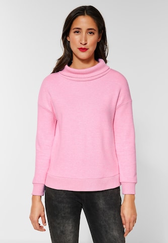 STREET ONE Sweater in Pink: front