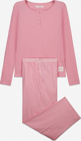 Women' Secret Pyjama värissä vaaleanpunainen: etupuoli