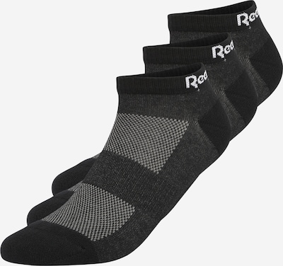 Reebok Sport Sportssokker i grå / sort / hvid, Produktvisning