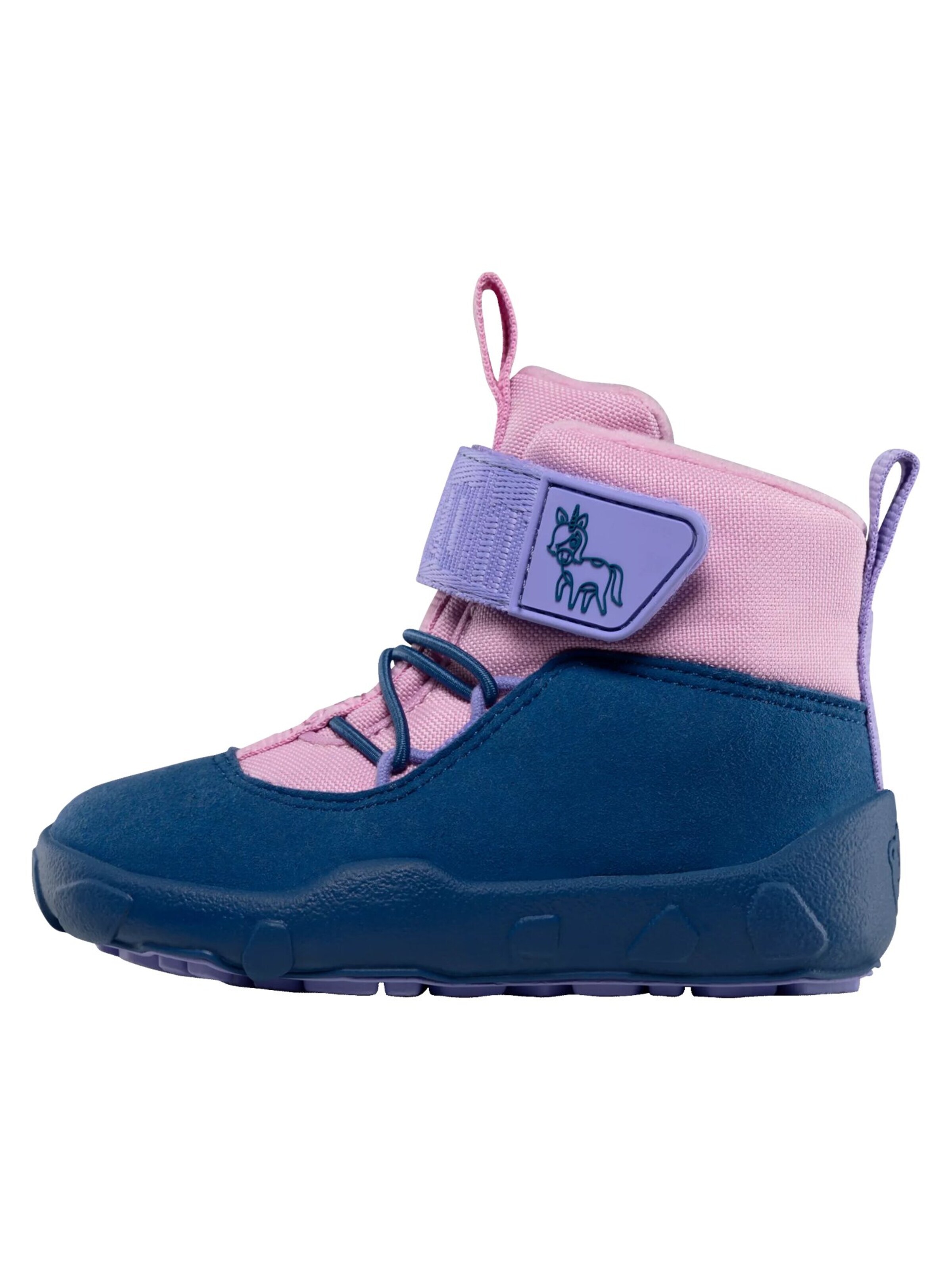 Affenzahn Lauflernschuh 'Vegan Warmy Vegan Warmy'‌‌‌‌‌ in Pink: Vorderseite