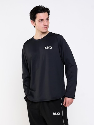 neverover Functioneel shirt in Zwart