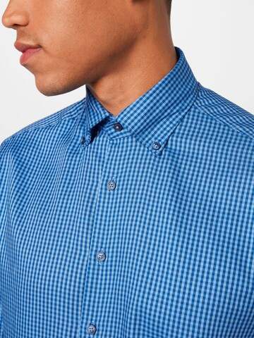 ETERNA - Regular Fit Camisa em azul