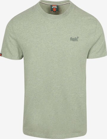 T-Shirt Superdry en vert : devant