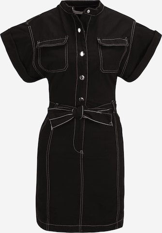 Warehouse Φόρεμα σε μαύρο: μπροστά