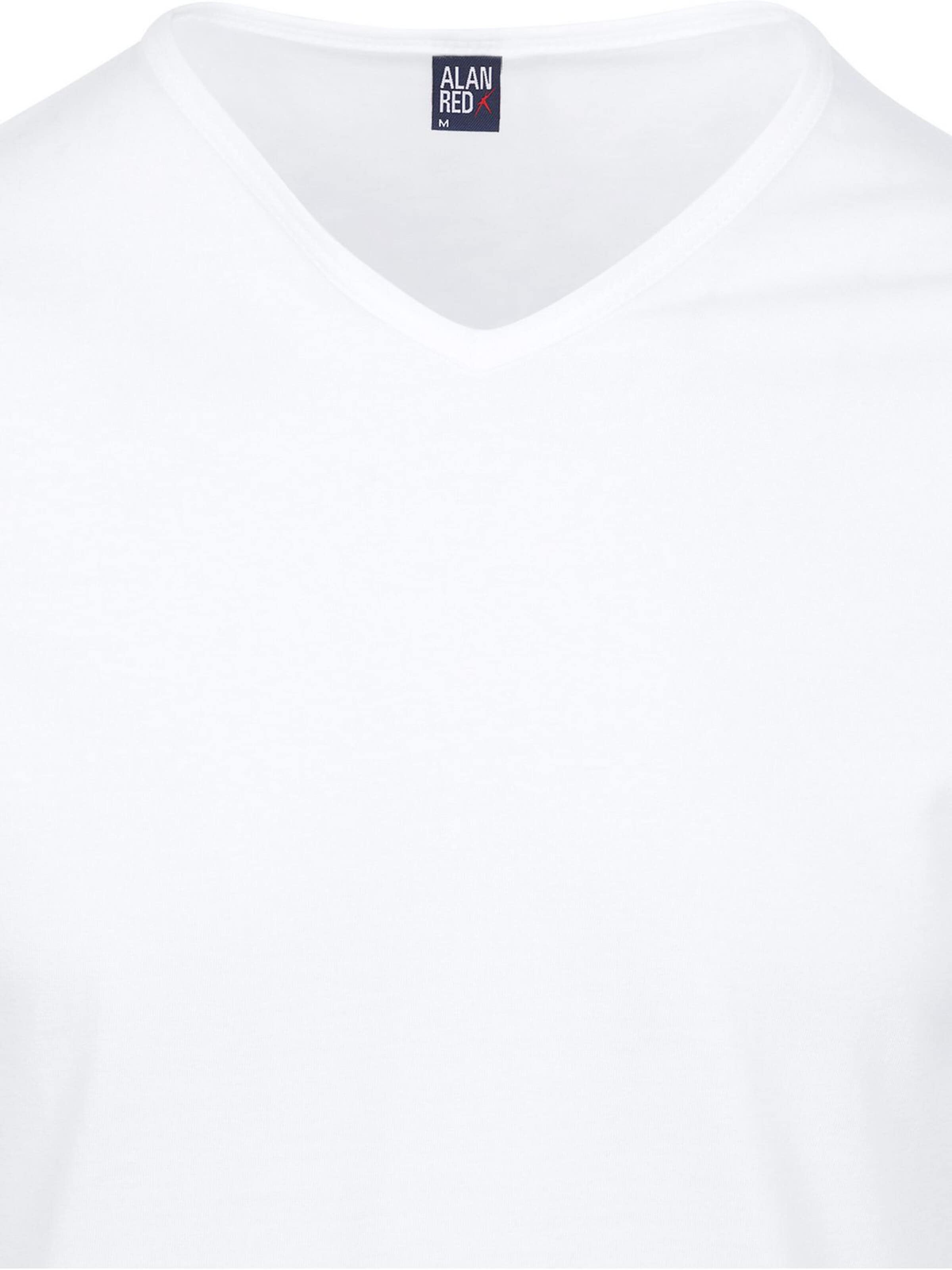 alan red Shirt 'Vermont' in Wit