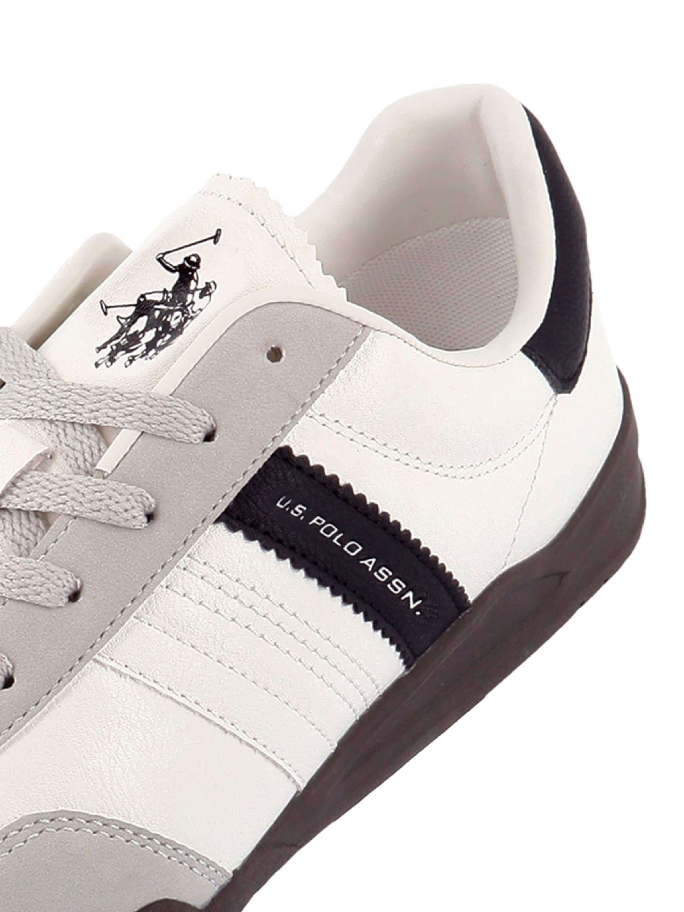 Baskets basses 'Jazz' US POLO ASSN. en blanc