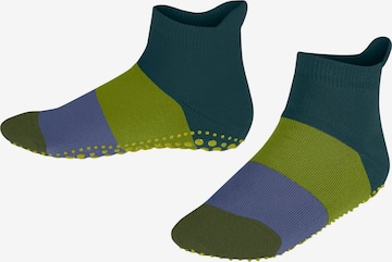 FALKE Socken 'Colour Block' in Grün: Vorderseite