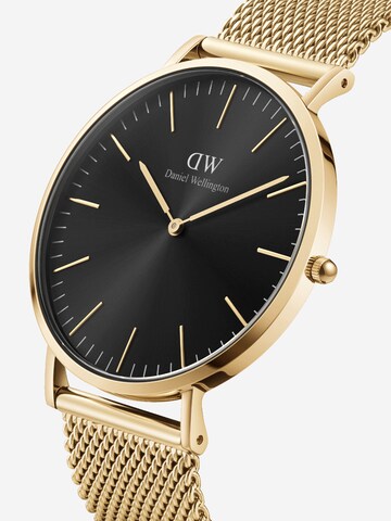 Montre à affichage analogique Daniel Wellington en or