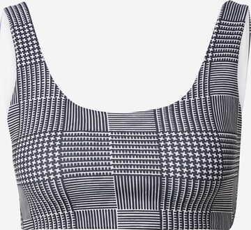 NIKE Bustier Sport-BH in Schwarz: predná strana