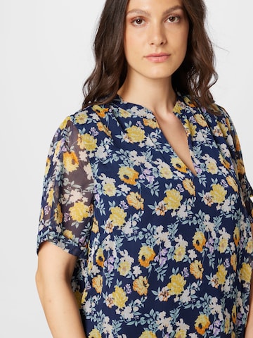 EVOKED Bluse 'FALIA' in Blau