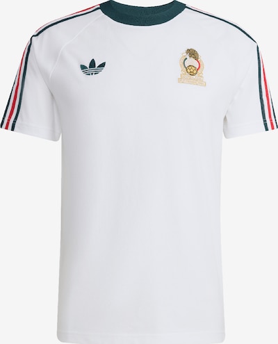 Triko 'Mexiko' iš ADIDAS PERFORMANCE, spalva – tamsiai žalia / raudona / balta, Prekių apžvalga