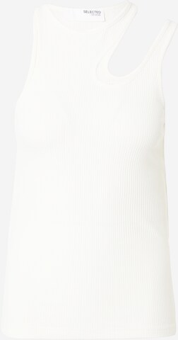 SELECTED FEMME Top 'AGNA' in White: front