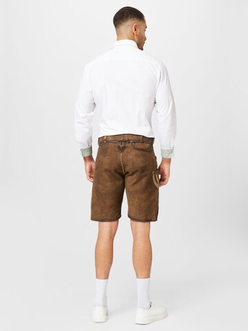 Krüger Buam regular Bayeriske bukser i brun