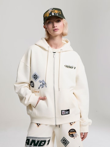Veste de survêtement 'Respect The Game' AND1 en beige