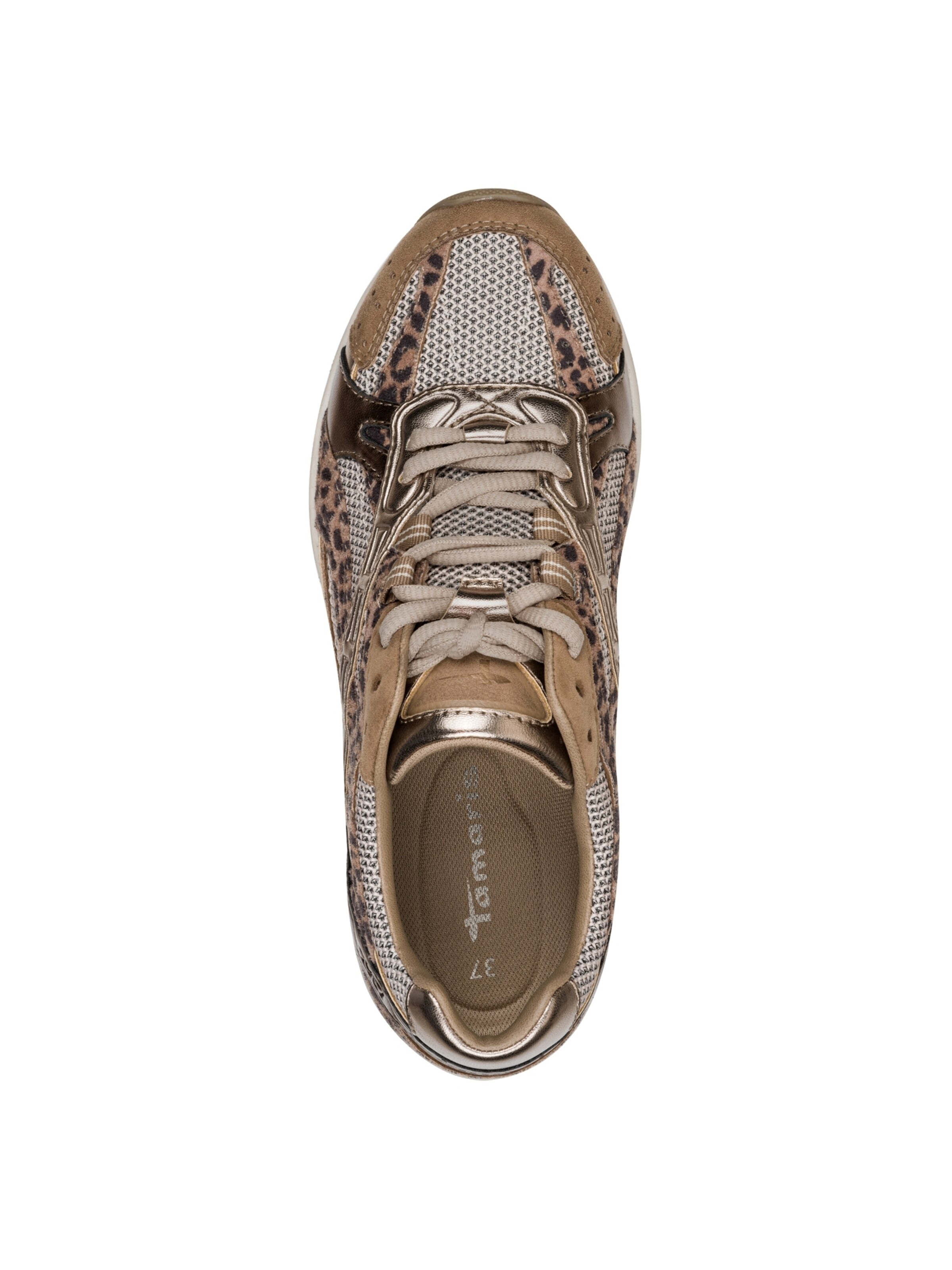 Baskets basses Tamaris en marron
