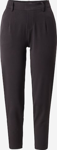 Hailys Tapered Pleat-Front Pants 'Ta44bea' in Black: front