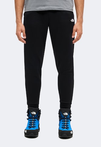 THE NORTH FACE Tapered Παντελόνι φόρμας σε μαύρο: μπροστά