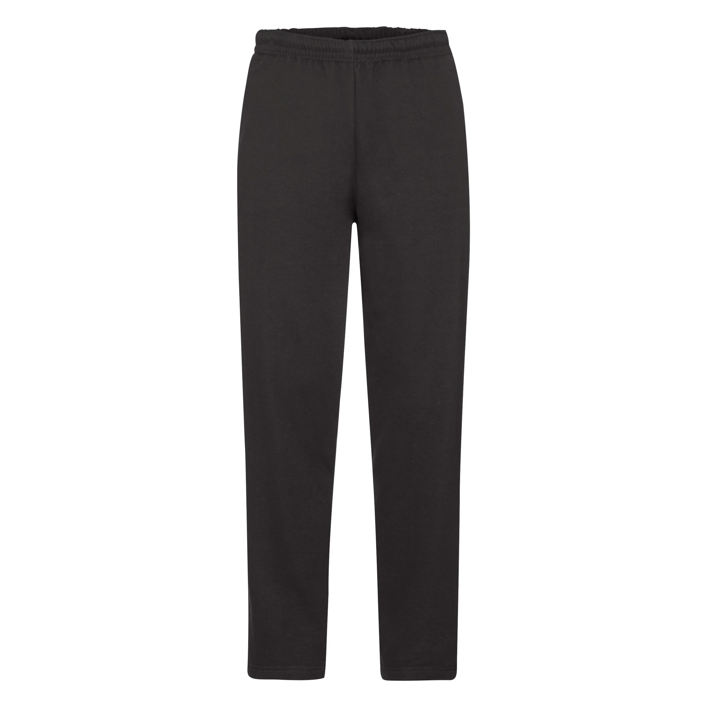 FRUIT OF THE LOOM Regular Pants in Black: front