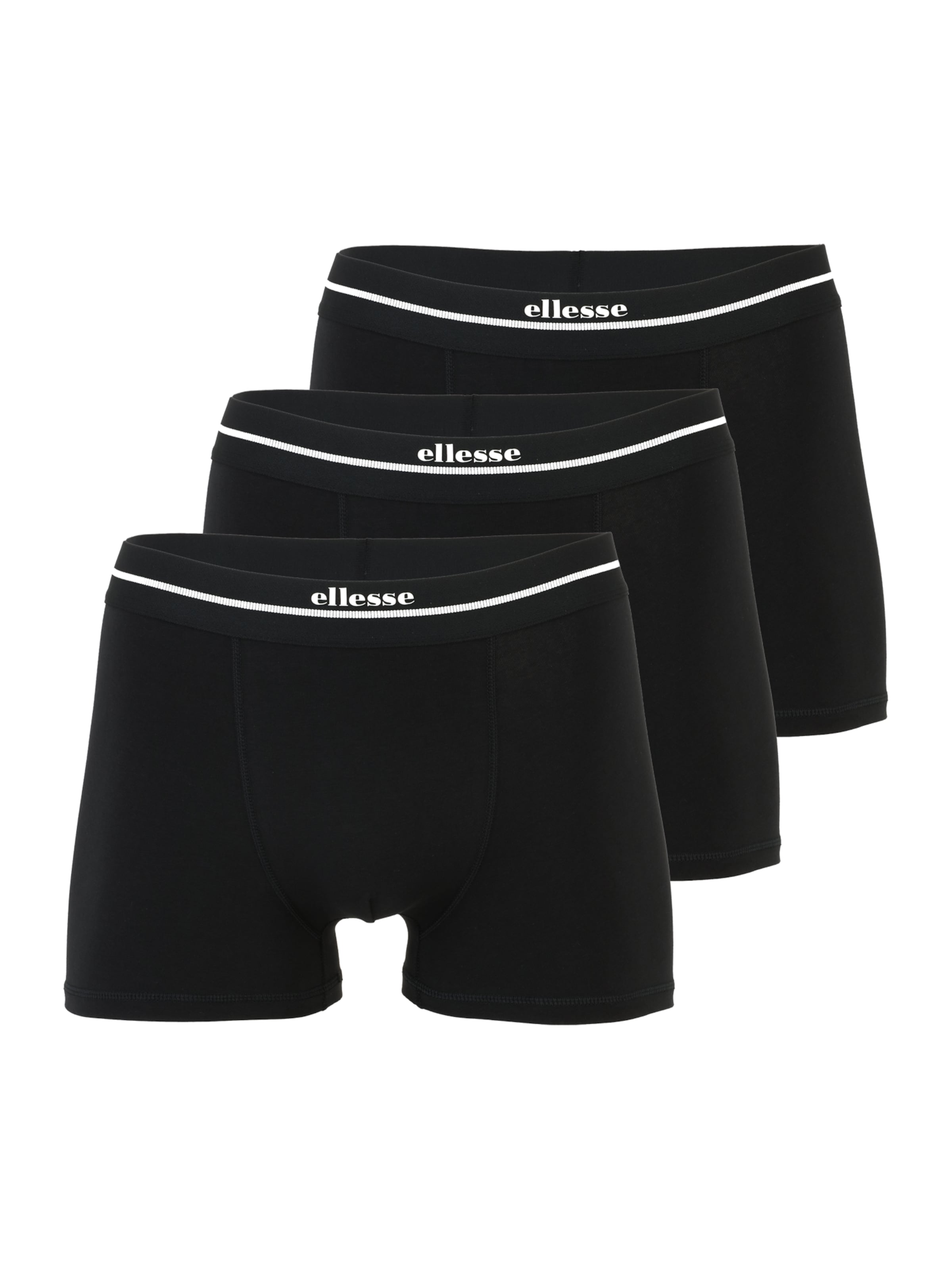 ELLESSE Boxer shorts 'Ambria' in Black: front