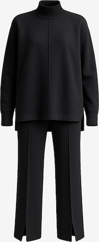 WOMAN VISION Hosenanzug in Schwarz: Vorderseite