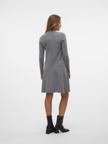 VERO MODA Knit dress 'VMNancy' in Grey
