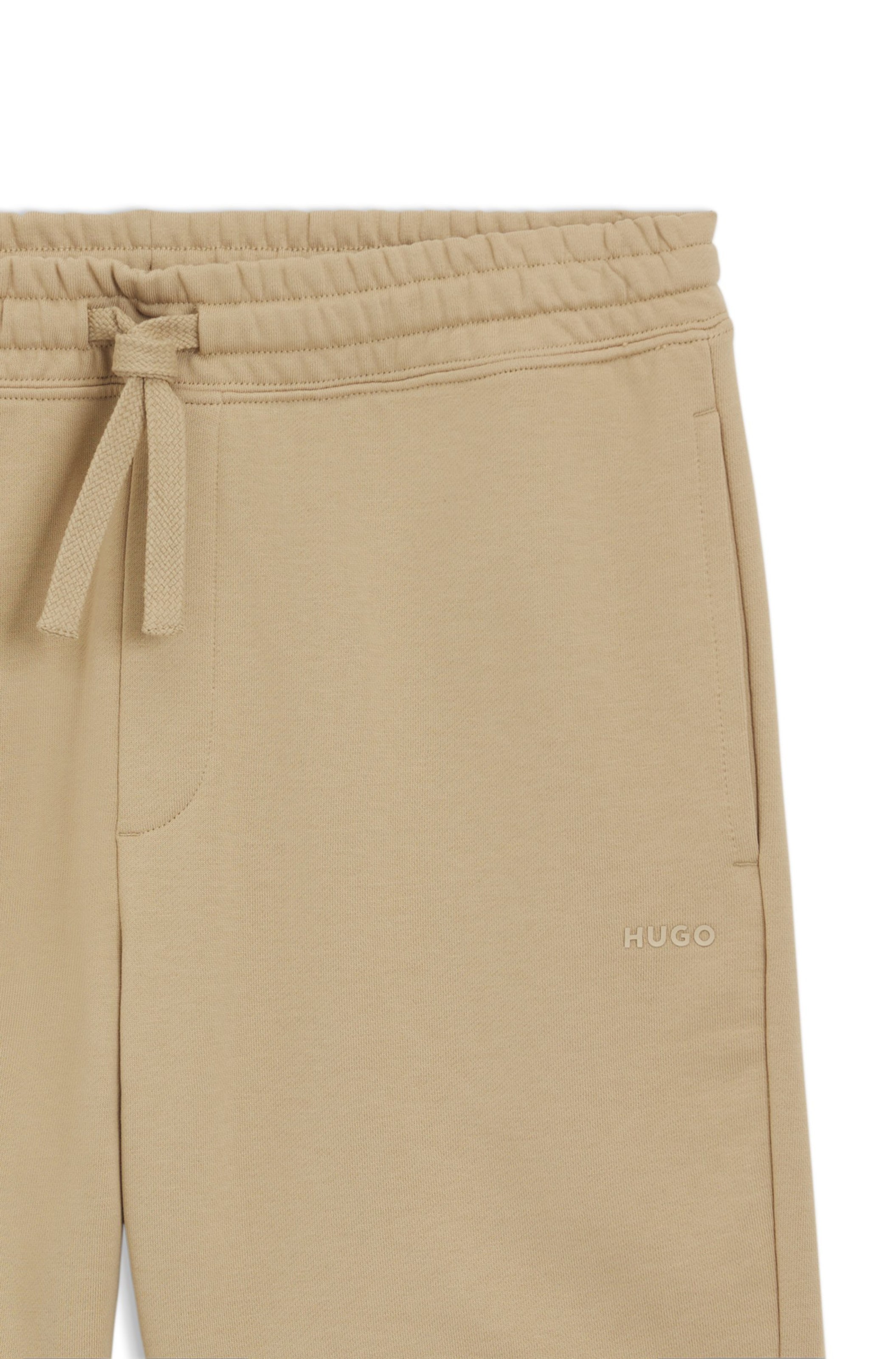 HUGO Loose fit Pants 'Dayono' in Beige
