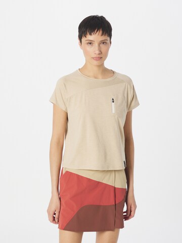 T-shirt fonctionnel 'MATTESON' ICEPEAK en beige : devant