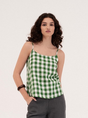 AmourLinen Top 'Hilo' in Groen