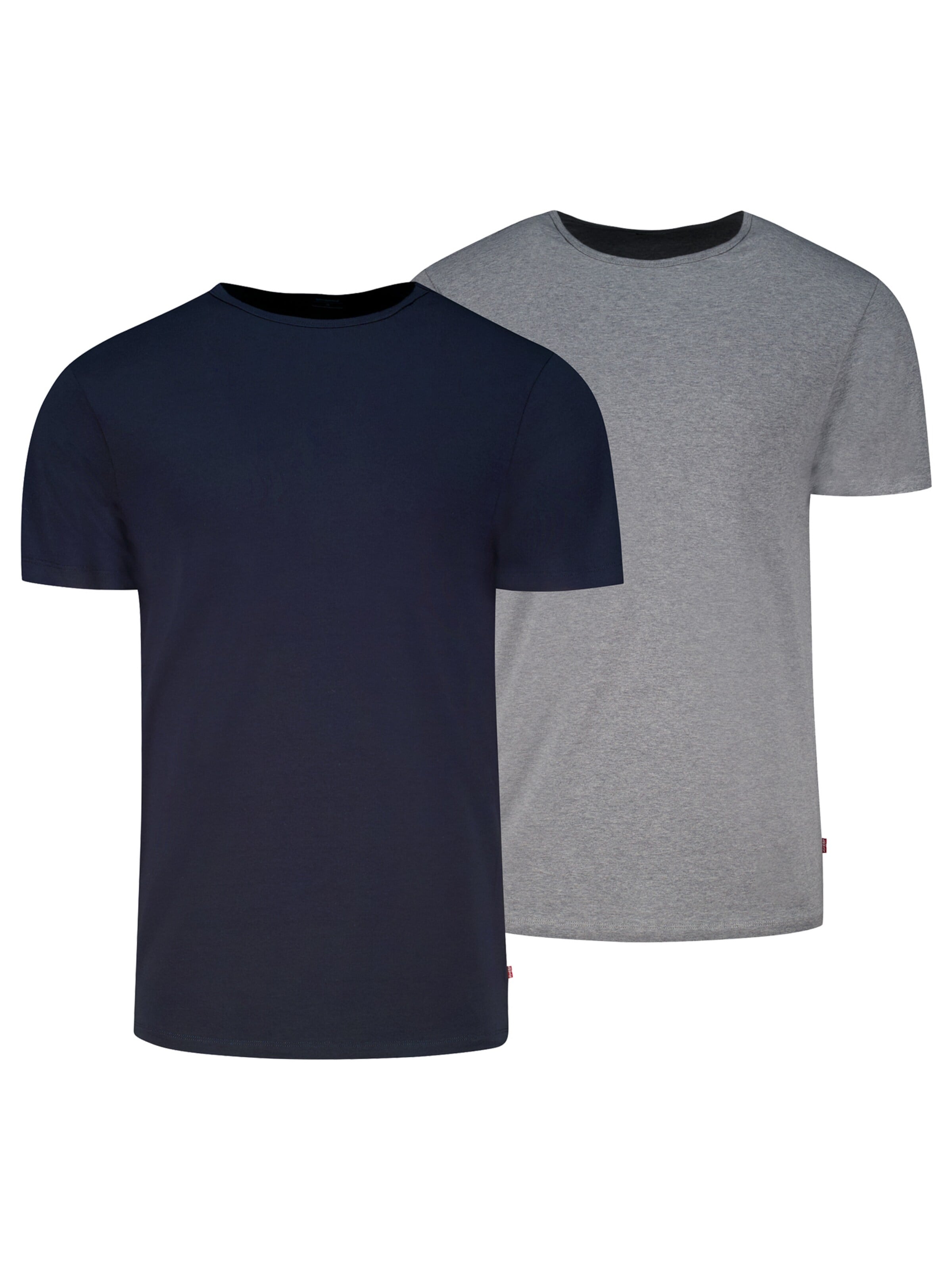 LEVI'S ® Shirt 'Crew Neck' in Blau: Vorderseite