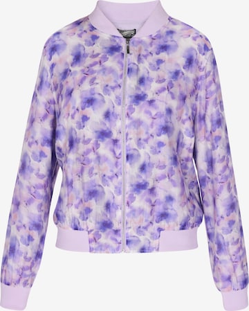 DreiMaster Vintage Välikausitakki värissä lila: etupuoli