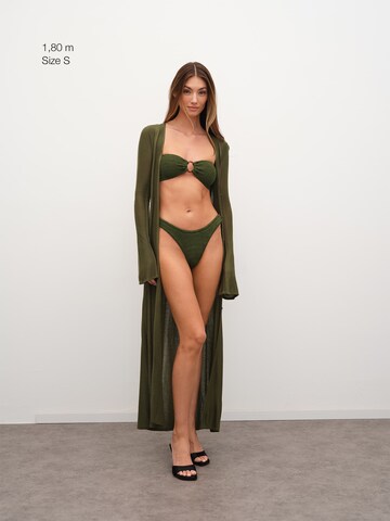 RÆRE by Lorena Rae Bandeau Bikini Top 'Caryl' in Green