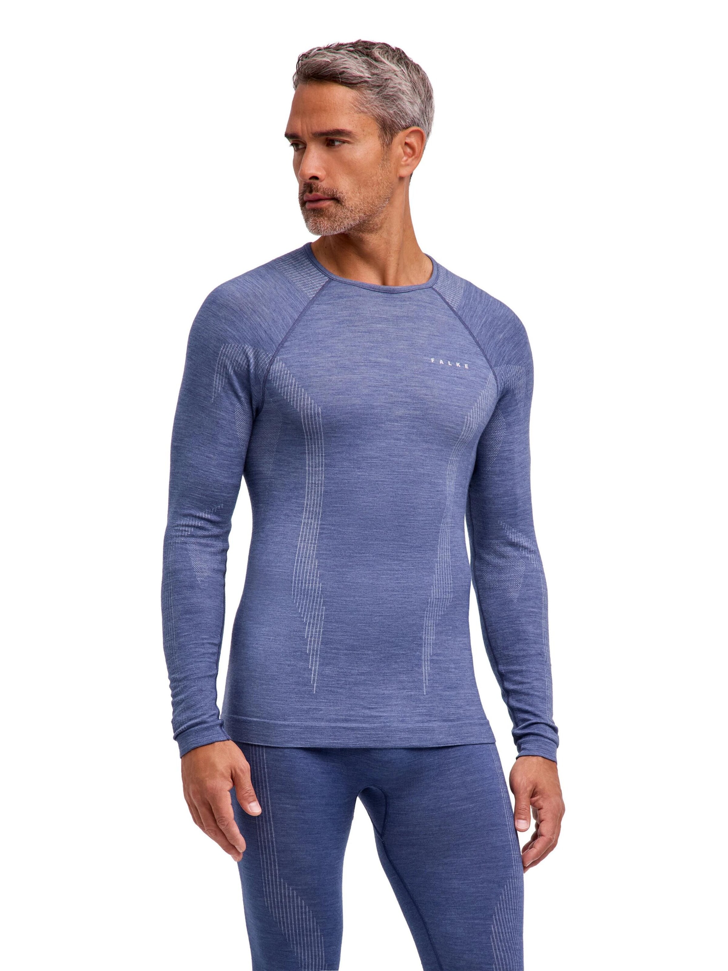 FALKE Base Layer‌‌‌‌‌‌‌‌ in Blau: Vorderseite