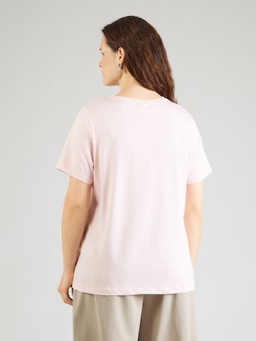 ONLY Carmakoma Shirt 'CARInes' in Pink